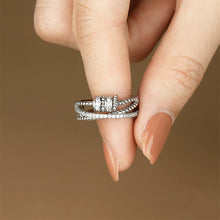 Load image into Gallery viewer, Stylish Adjustable Double Layer Ring