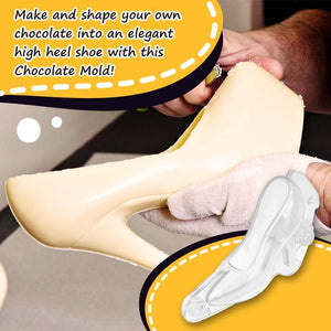 Chocolate High Heels Shoe Mold