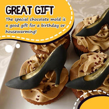 Load image into Gallery viewer, Chocolate High Heels Shoe Mold