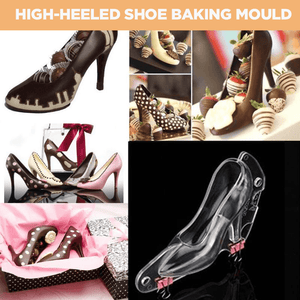 Chocolate High Heels Shoe Mold