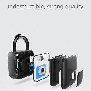 Graffiti Fingerprint Padlock