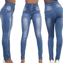 Load image into Gallery viewer, Sexy high-rise slim-fit jeans