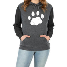 Load image into Gallery viewer, Paw Stripe Crewneck Sweatshirt