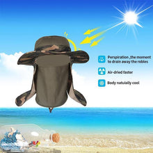 Load image into Gallery viewer, OUTDOOR SUNHAT-(Shape-able, Crush-able, Fold-able, Ultra Wind Resistant)