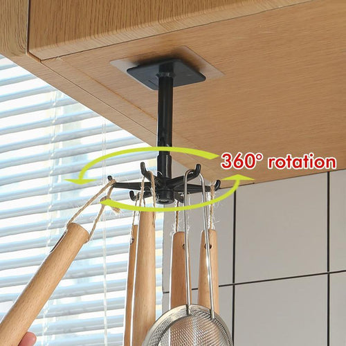 360° Rotating Folding Hook 2 Pcs