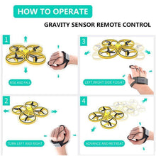 Load image into Gallery viewer, 2.4G Gravity Sensor RC Nano Quadcopter