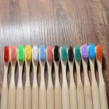 Load image into Gallery viewer, Biodegradable Bamboo Toothbrush