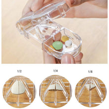 Load image into Gallery viewer, Portable Pill Cutter Pill Organizer