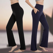 Load image into Gallery viewer, Women&#39;s High Waist and Flared Leg Yoga Pants