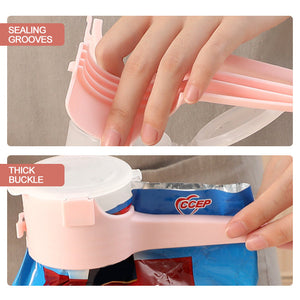 Food Seal With Pocket Clip (4pcs)