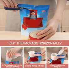 Load image into Gallery viewer, Food Seal With Pocket Clip (4pcs)