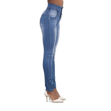 Load image into Gallery viewer, Sexy high-rise slim-fit jeans