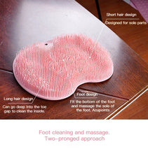 Load image into Gallery viewer, Shower Foot &amp; Back Scrubber, Massage Pad