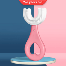 Load image into Gallery viewer, 360° Kids U-shaped Toothbrush