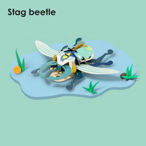 3D Wooden Insect Puzzles