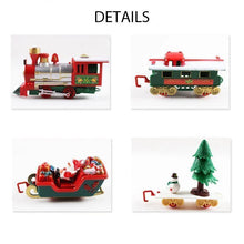 Load image into Gallery viewer, Christmas Electric Rail Car Train Toy