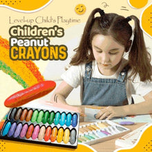 Load image into Gallery viewer, Children&#39;s Safe Non-toxic Washable Peanut Crayons