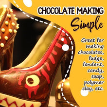 Load image into Gallery viewer, Chocolate High Heels Shoe Mold